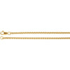 14k Yellow Gold 2.4mm Wheat 16" Chain