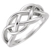 Sterling Silver Freeform Ring, Size 7