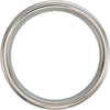 Cobalt 6mm Beveled Edge Band Size 10.5