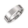 Titanium 6mm Flat Polished Band Size 12