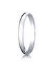 Benchmark-18K-White-Gold-2.5mm-Slightly-Domed-Traditional-Oval-Wedding-Band-Ring--Size-4--12518KW04