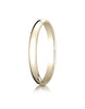 Benchmark-14K-Yellow-Gold-2.5mm-Slightly-Domed-Traditional-Oval-Wedding-Band-Ring--Size-4--12514KY04