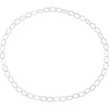 13 mm Endless Chain in Sterling Silver ( 36.00-Inch )