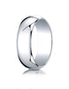 Benchmark-14K-White-Gold-7mm-Slightly-Domed-Traditional-Oval-Wedding-Band-Ring--Size-4--17014KW04