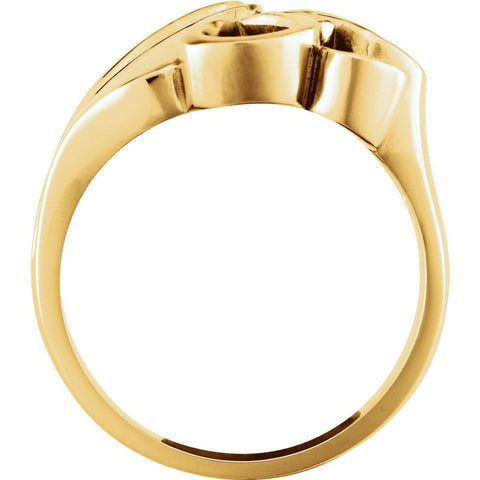 14k Yellow Gold Ring, Size 6