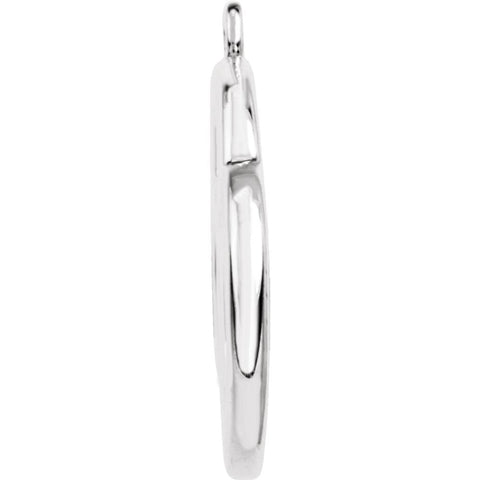 Sterling Silver Petite Padlock Dangle