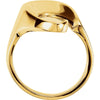 14k Yellow Gold Freeform Ring, Size 6