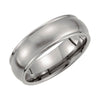 Titanium Wedding Band Ring (Size 6 )