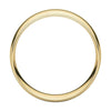 14k Yellow Gold 8mm Light Comfort Fit Milgrain Band , Size 12