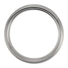 Titanium 7mm Grooved & Satin Finish Band Size 12