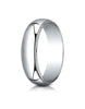 Benchmark-10K-White-Gold-6mm-Slightly-Domed-Traditional-Oval-Wedding-Band-Ring-with-Milgrain--Size-4--36010KW04