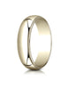 Benchmark-10K-Yellow-Gold-6mm-Slightly-Domed-Traditional-Oval-Wedding-Band-Ring-with-Milgrain--Size-4--36010KY04