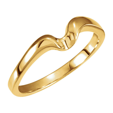 14k Yellow Gold Matching Band, Size 6