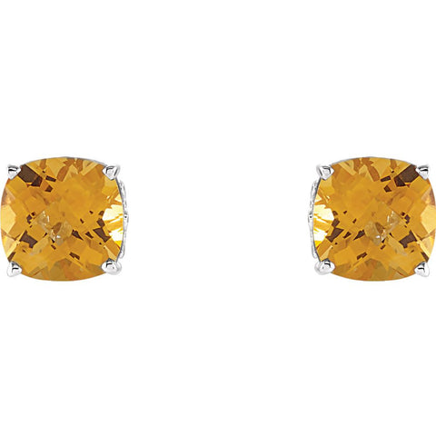 Sterling Silver Citrine Earrings