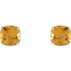 Sterling Silver Citrine Earrings