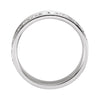 14k White Gold 6.75mm Handwoven Band Size 11.5