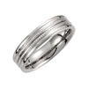 Titanium Wedding Band Ring (Size 7 )