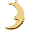 Petite Half Moon Dangle in 14K Yellow Gold