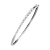 14k White Gold Accented Journey Bracelet