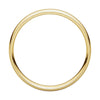 14k Yellow Gold 5mm Light Comfort Fit Milgrain Band , Size 9