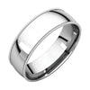 06.00 mm Light Comfort-Fit Milgrain Band in 10K White Gold ( Size 8 )