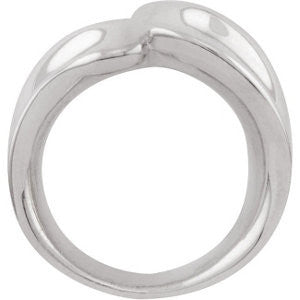 Sterling Silver Fashion Ring , Size 7