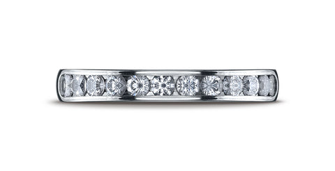 Benchmark-Platinum-3mm-High-Polished-Channel-Set-12-Stone-Diamond-Wedding-Band-Ring--.48Ct.--Size-4.25--513524PT04.25