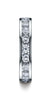 Benchmark-18K-White-Gold-4mm-High-Polished-Channel-Set-12-Stone-Diamond-Wedding-Band--.96Ct.--Size-4.5--51451118KW04.5