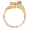 14k Yellow Gold Freeform Ring, Size 6