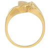 14k Yellow Gold Freeform Ring, Size 6