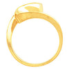 14k Yellow Gold Freeform Ring, Size 6