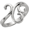 Metal Fashion Remount Ring in 14K White Gold (Size 6)