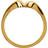 14k Yellow Gold Matching Band, Size 6