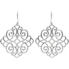 Sterling Silver Filigree Scroll Earrings