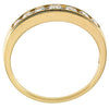 14k Yellow Gold 3/8 CTW Diamond 7 Stone Anniversary Band, Size 6