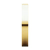 18k Yellow Gold 3mm Flat Band, Size 4