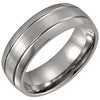 08.00 mm Titanium Comfort Fit Band (Size 10)