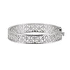 1/2 CTTW Diamond Bangle Bracelet in 14k White Gold