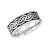 Bridal Duo 07.00 mm Comfort-Fit Enameled Band in 14k White Gold (Size 8 )