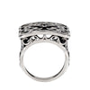 Sterling Silver Filigree Ring, Size 7