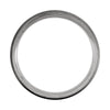 Titanium 5mm Oxidized Center Ridged Band Size 12