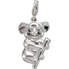 Charming Animals Koala Bear Charm in Sterling Silver