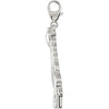 Sterling Silver Charming Animals® Giraffe Charm