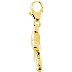 14k Yellow Gold Charming Animals® Bear Charm