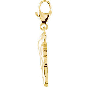 14k Yellow Gold Charming Animals® Skunk Charm