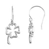 Sterling Silver Petite Clover Earrings