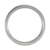 Titanium 6mm Flat Polished Band Size 13