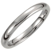 Domed Titanium Wedding Band Ring (Size 10.5 )