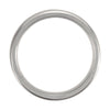 Titanium 7mm Satin Finish Center & Polished Milgrain Band Size 8