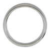 Titanium 10mm Domed Polished Band Size 8